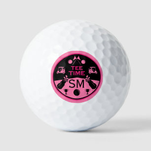 Over The Hill Birthday Golfer Golf Balls