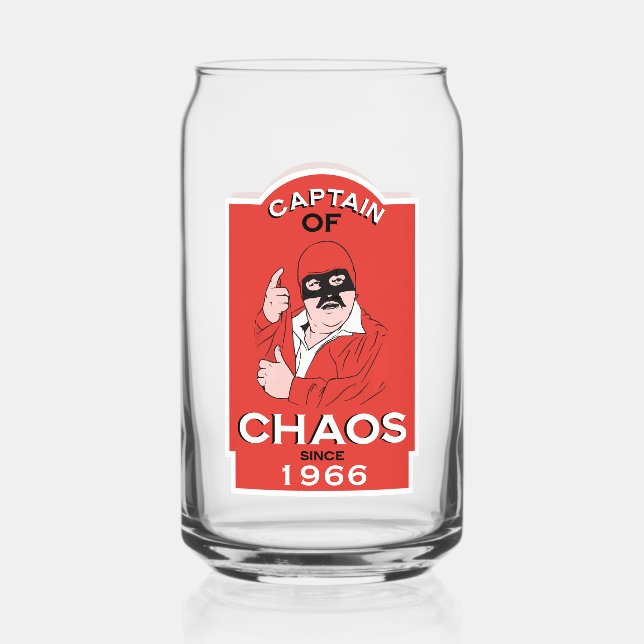 Over The Hill Birthday Guy Can Glass (Front)
