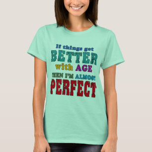 Over the Hill Birthday Humour T-Shirt