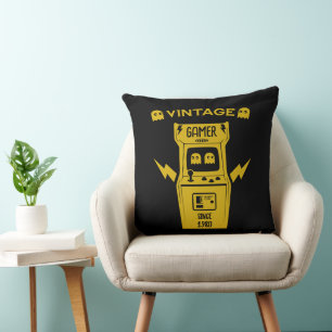 Over The Hill Gamers Birthday Cushion