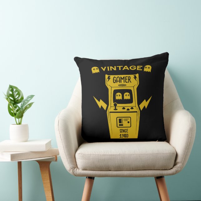 Over The Hill Gamers Birthday Cushion (Chair)
