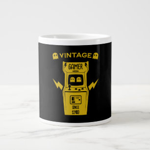 Over The Hill Gamers Birthday Large Coffee Mug