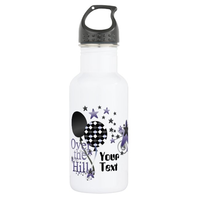 Over The Hill Keepsake Liberty Bottle (Front)