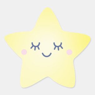Over the Moon and Stars Star Sticker