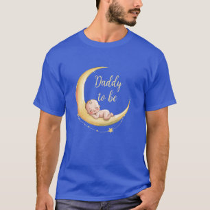 Over the moon Baby Celestial-Themed Baby shower T-Shirt