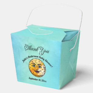 Over the Moon Baby Shower Celebration Favour Box