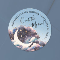 Over The Moon Baby Shower