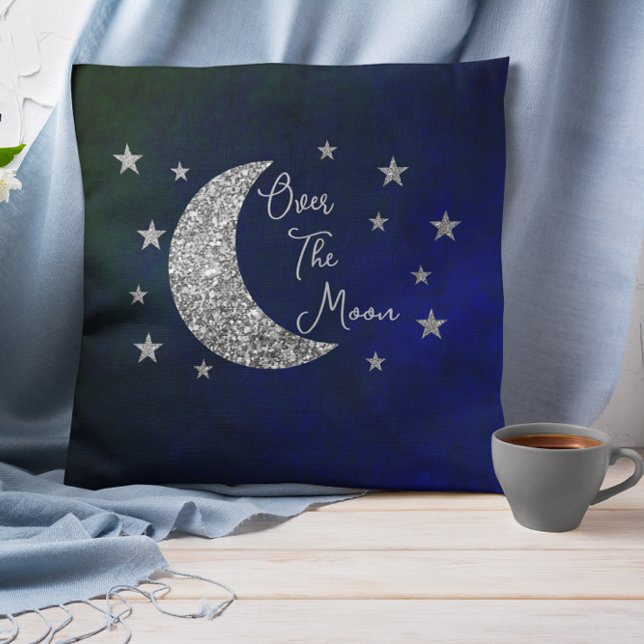 Over The Moon Baby Shower Cushion (Creator Uploaded)