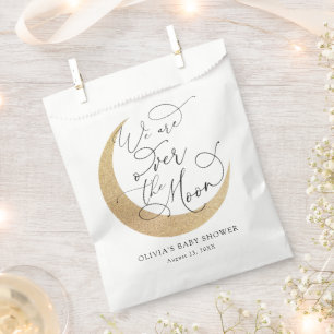 Over the Moon Baby Shower Favour Bags