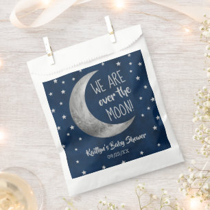 Over The Moon   Baby Shower Favour Bags