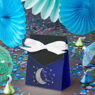Over The Moon Baby Shower Favour Box