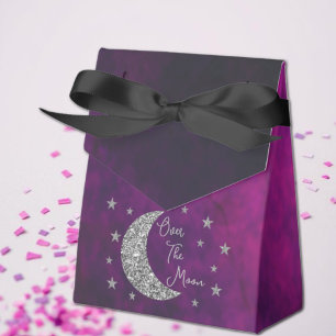 Over The Moon Baby Shower Favour Box