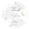 Over the Moon Baby Shower Gift Classic Round Stick