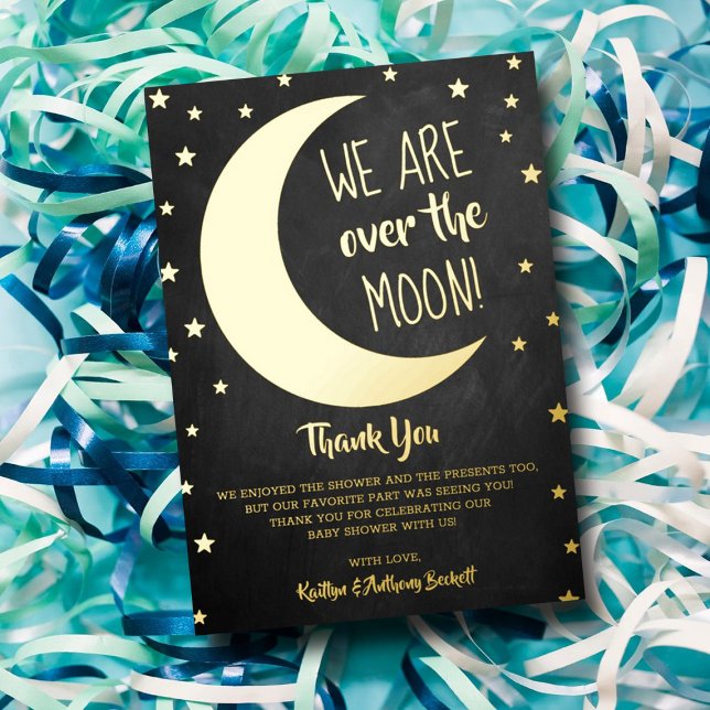 Over The Moon | Baby Shower Thank You Real (Creator Uploaded)