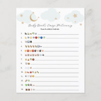 Over the Moon Blue Baby Books Emoji Game
