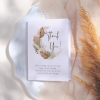 Over The Moon Boho Palm & Pampas Grass Baby Shower