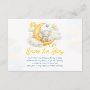 Over the Moon Books for Baby Card