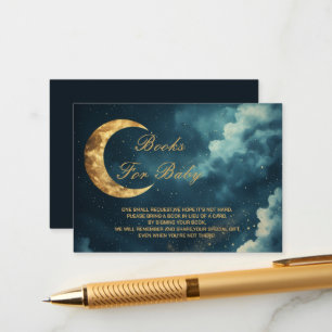 Over the Moon Books for Baby Request Card