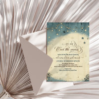 Over the Moon Celestial Baby Shower Stars Space