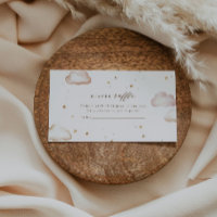 Over the Moon Diaper Raffle Card