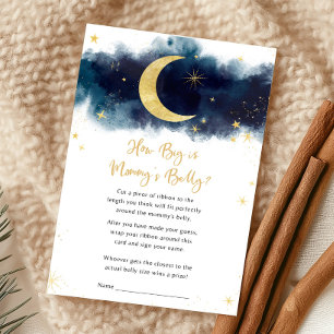 Over the Moon Gold Stars Shower How Big Is Game