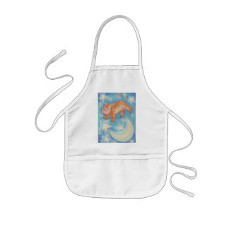 Over the Moon kid's apron