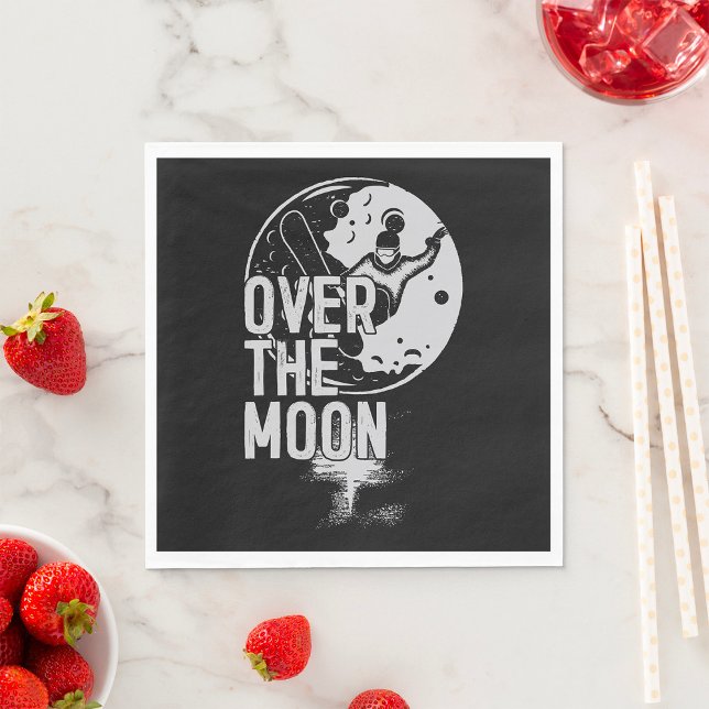 Over The Moon Napkin (Creator Uploaded)