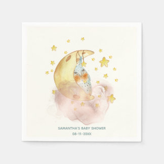 Over The Moon Napkin