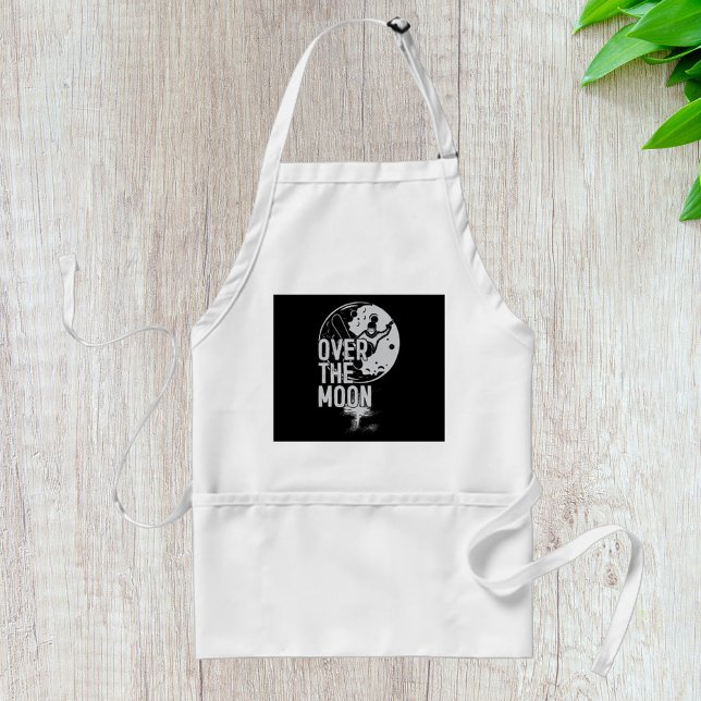 Over The Moon Standard Apron (Creator Uploaded)