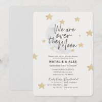 Over The Moon & Stars Neutral Baby Shower