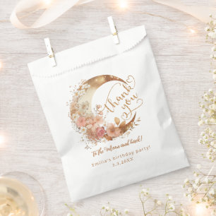 Over the moon thank you to the moon dreamy favour bags