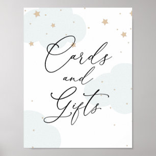 Over the Moon Twinkle Star Cards and Gifts Sign