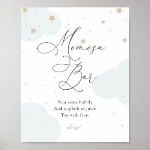 Over the Moon Twinkle Star Momosa Bar Poster