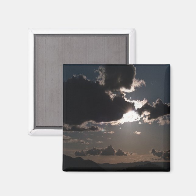 Over the mountains.... magnet (Front/Back)