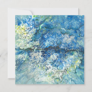 Over The Mountains, Over The Sea Flat Holiday Card