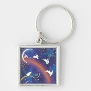 OVER THE RAINBOW BRIDGE KEY RING