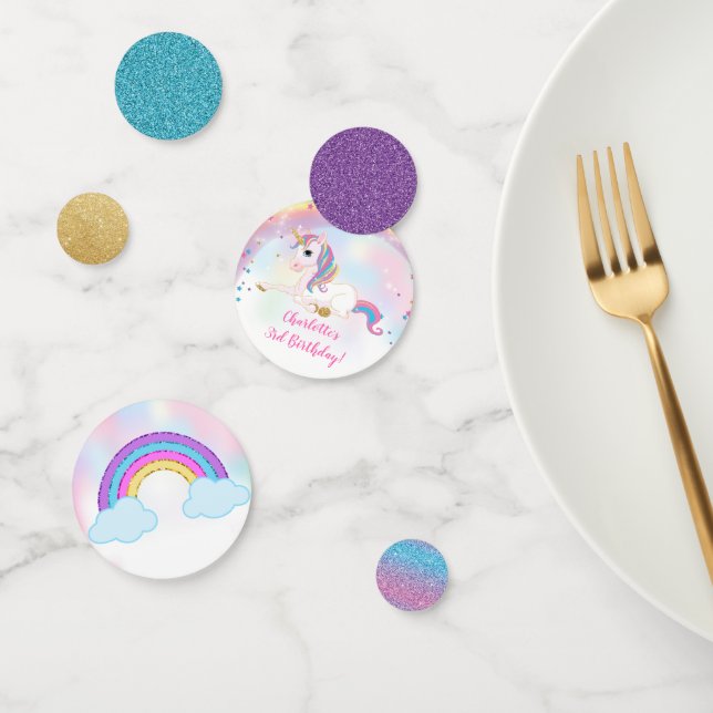 Over The Rainbow Magical Birthday Party Confetti (Group)