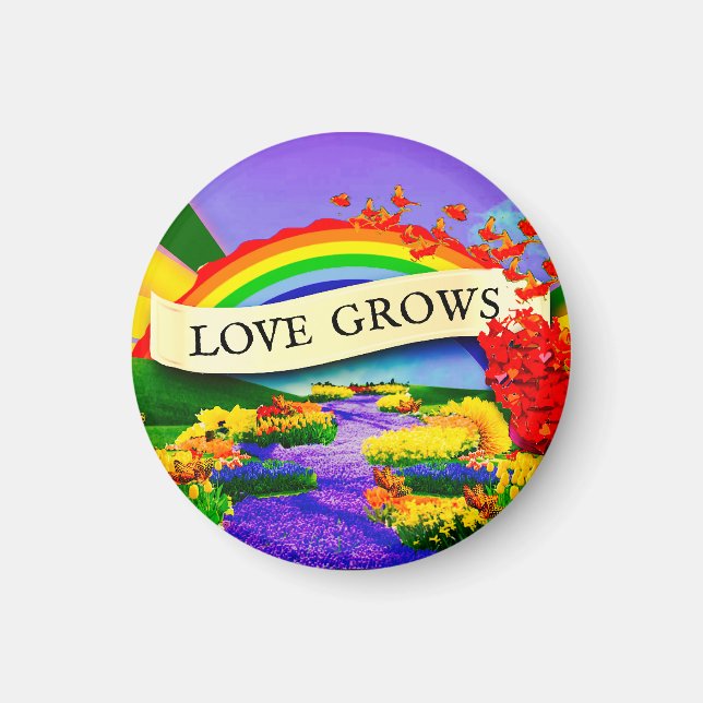 OVER THE RAINBOW MAGNET (Front)