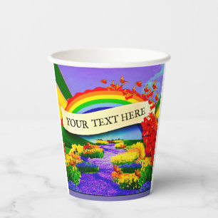 OVER THE RAINBOW PAPER CUPS