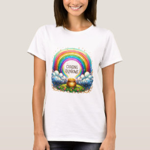 Over the Rainbow - Whimsical Treasure Hunt T-Shirt