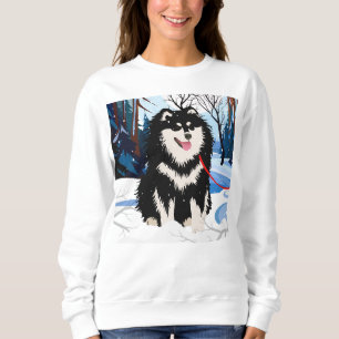 OVER THE RIVER Finnish Lapphund  shirts all styles