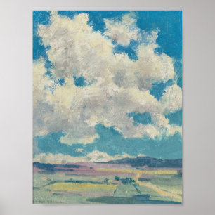 Over the Taos Valley (circa 1926) Eanger Irving Poster