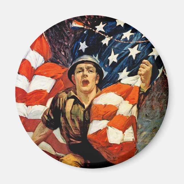 Over The Top For You Magnet (Front)