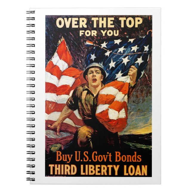 Over The Top for You Spiral Notebook (Front)