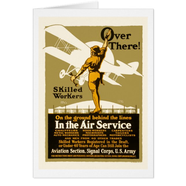 Over there!  In the Air Service (Front)