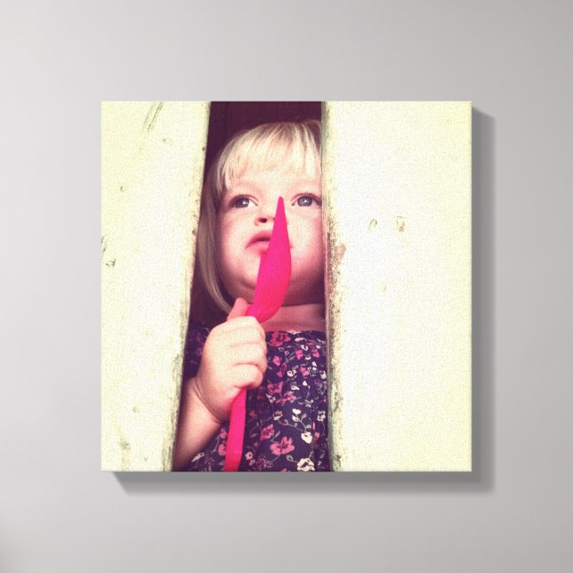 Over There Looks Good Canvas Print (Front)