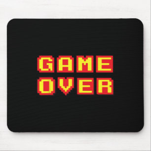 Over Vintage Retro Video Games Gaming Gift Arcade  Mouse Pad