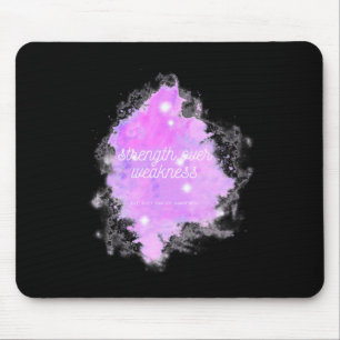 Over Weakness Galaxy - Bile Duct Cancer Awareness  Mouse Pad
