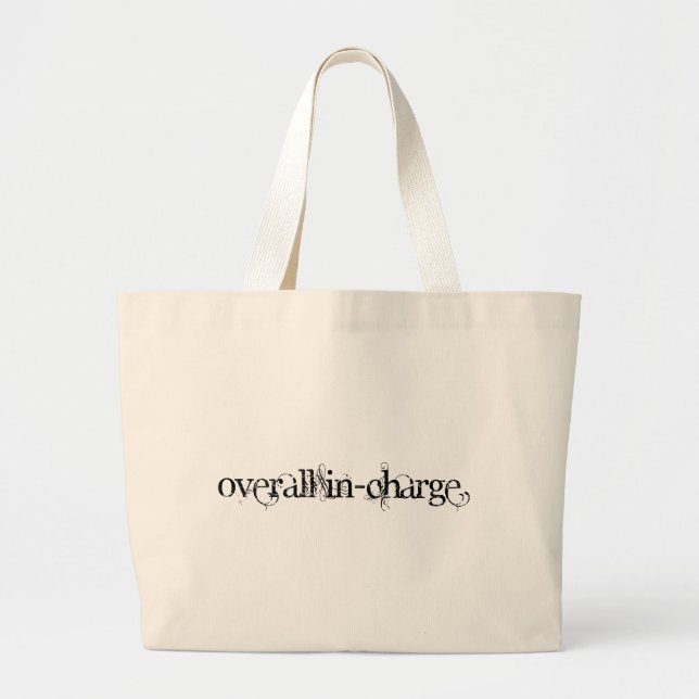 Overall In-Charge Large Tote Bag (Front)