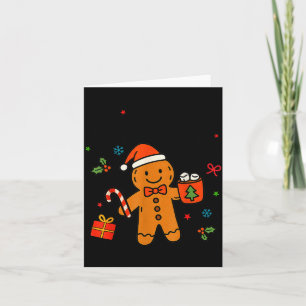 Overbaked & Over It Christmas Cookies Gingerbr Card